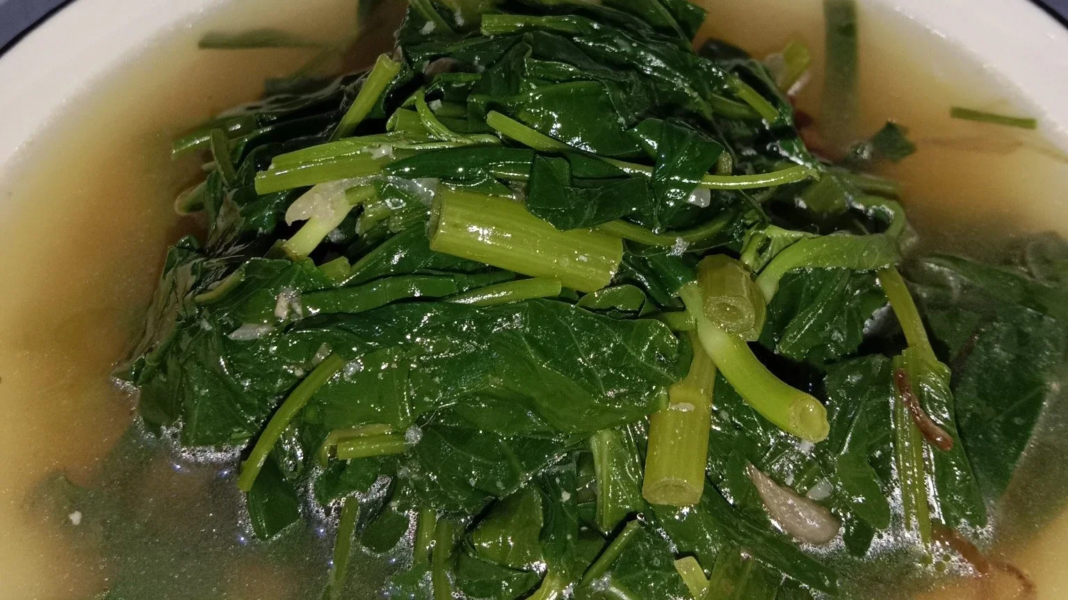 Sayur Bobor Kangkung tanpa Santan