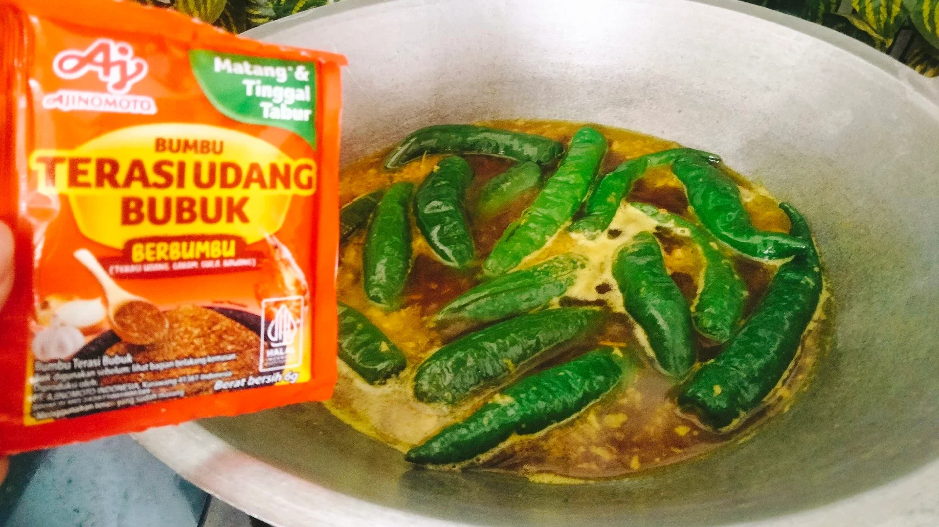 SAYUR CABE IJO ala AJINOMOTO®