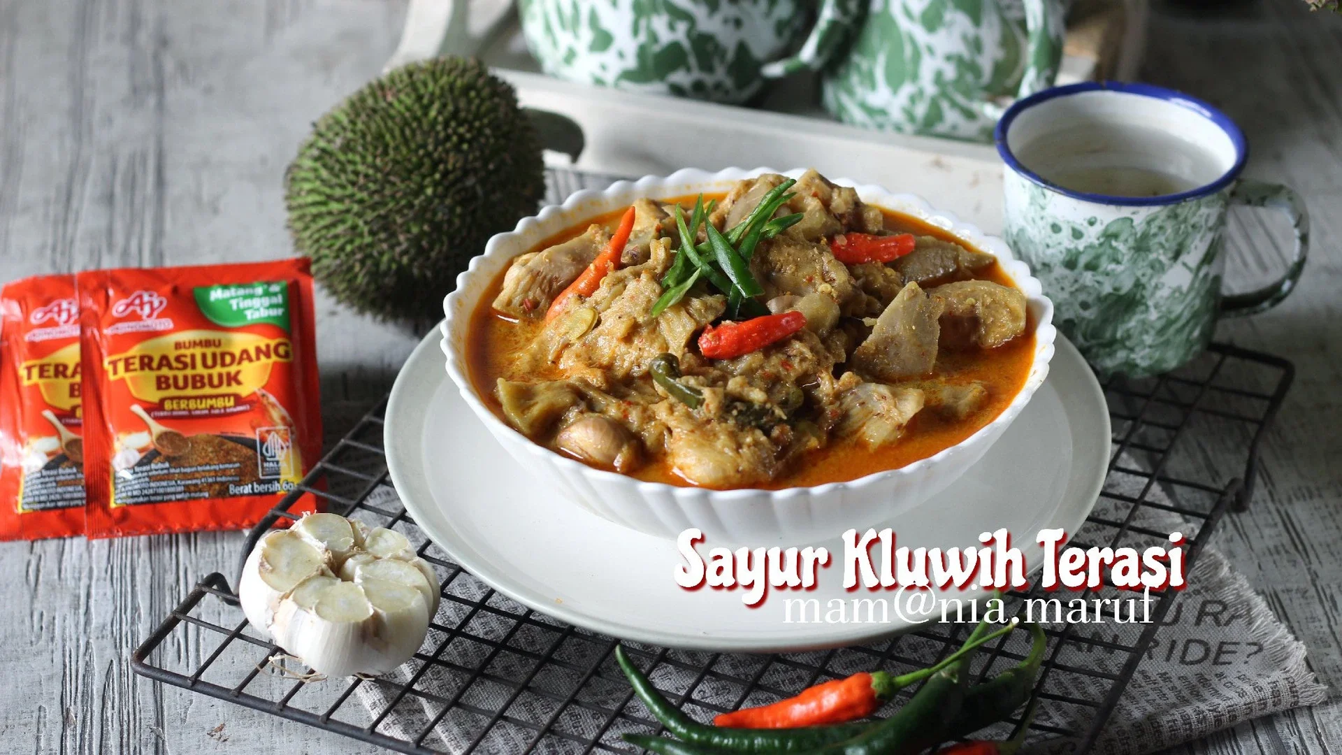 Sayur Kluwih Terasi #NikmatTanpaDrama
