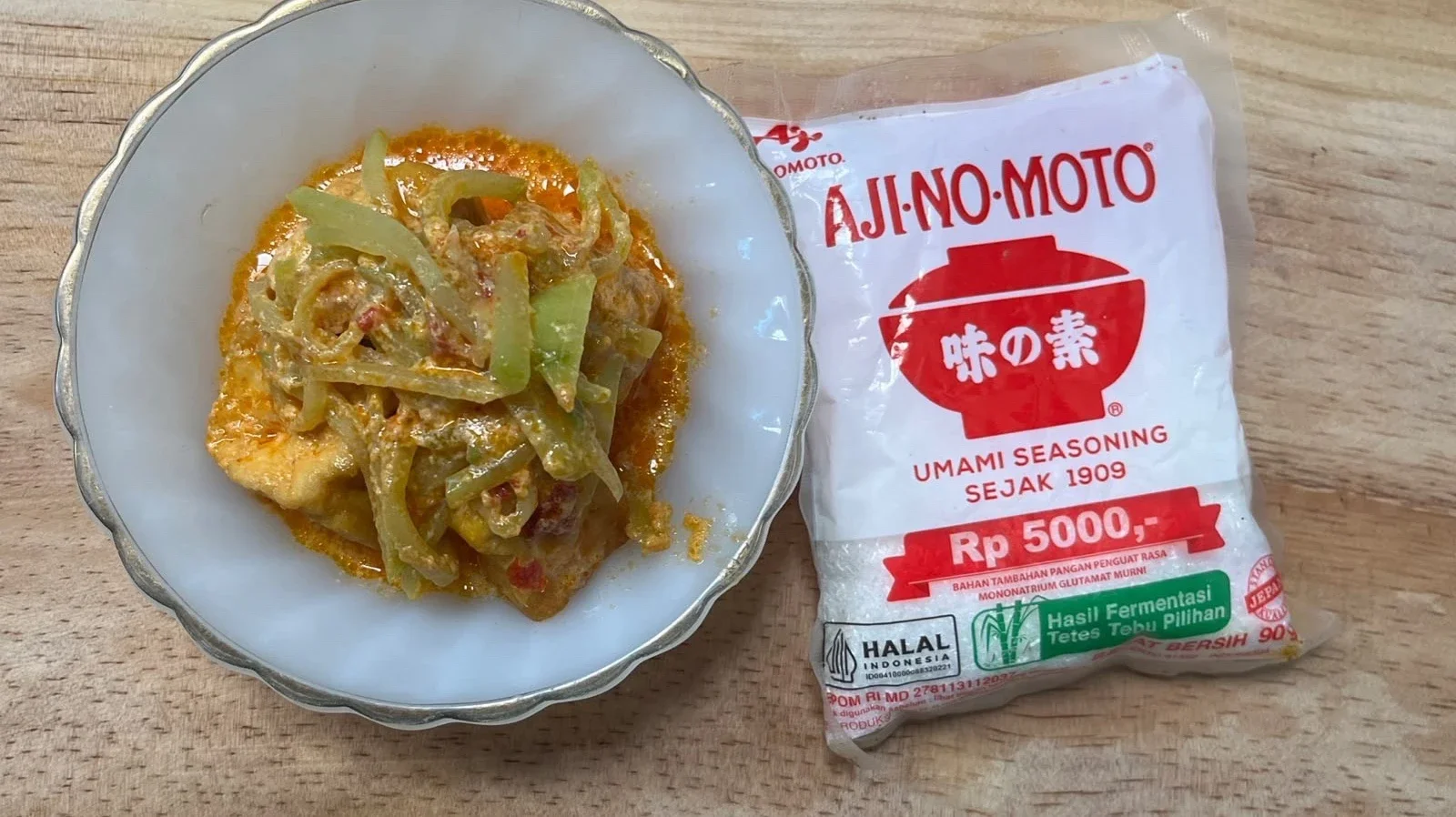Sayur labu susu ala Ajinomoto 
