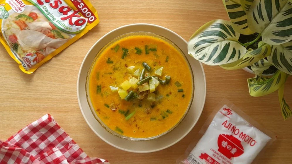 Sayur lodeh manisa dan kacang panjang