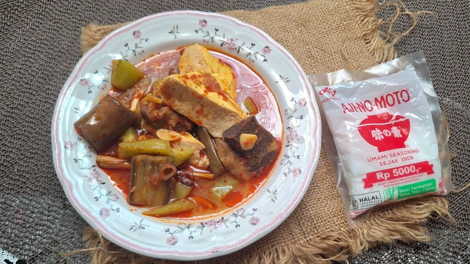 Sayur Lodeh Pedas Campur