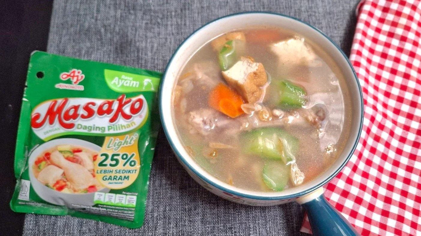 Sayur Oyong Tahu ala Masako