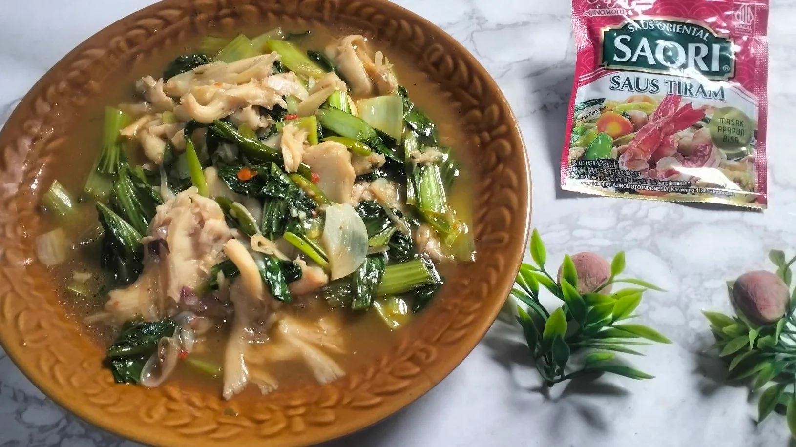 Sayur Pakcoy Jamur Tiram