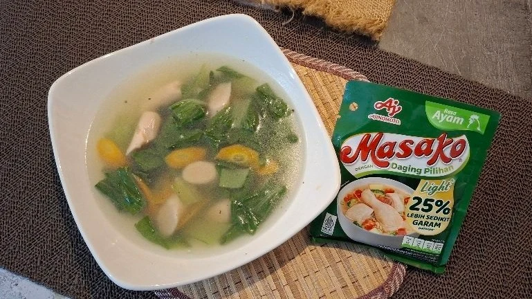 Sayur Pakcoy Sosis Ayam