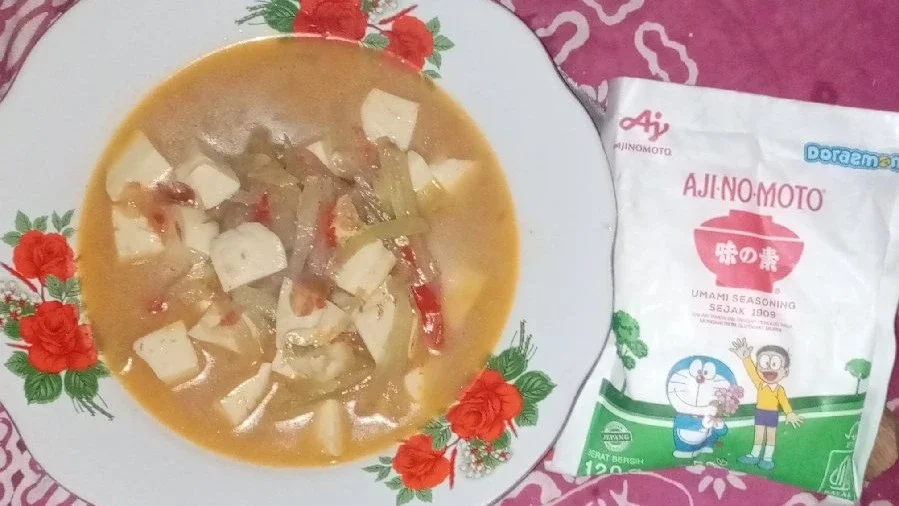 sayur putih telur labu siam