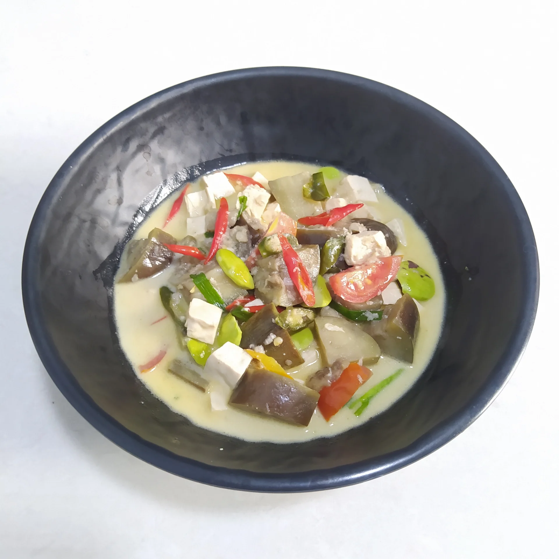 Sayur Putihan Tahu Terong Pete