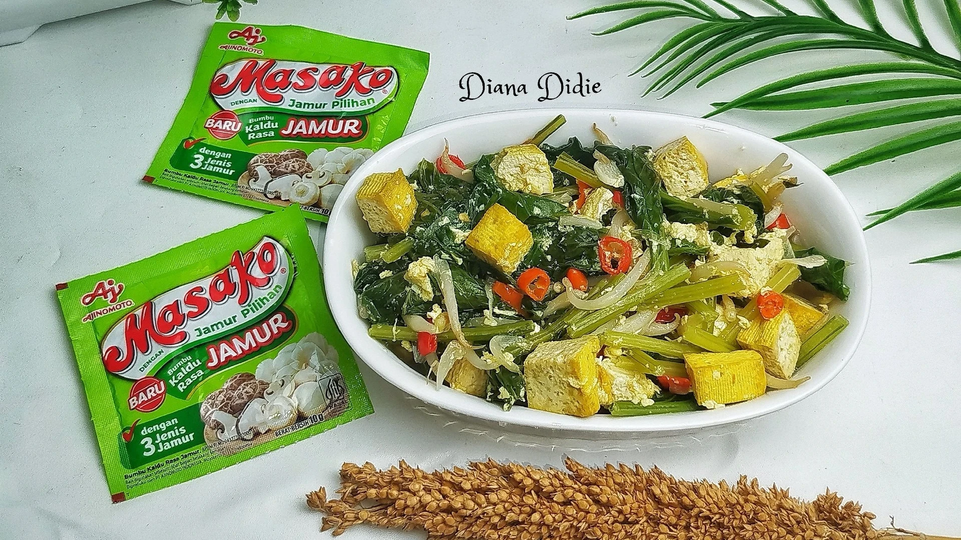 Sayur Sawi Toge Tahu Pedas