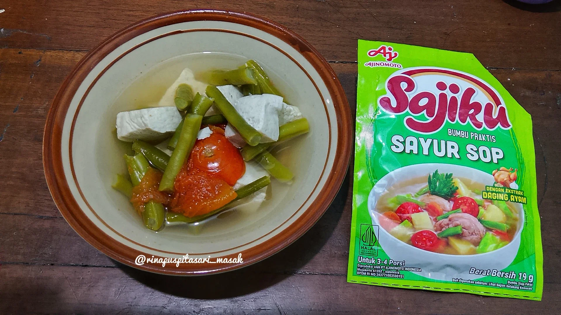 Sayur Sop Buncis Tahu ala Sajiku®