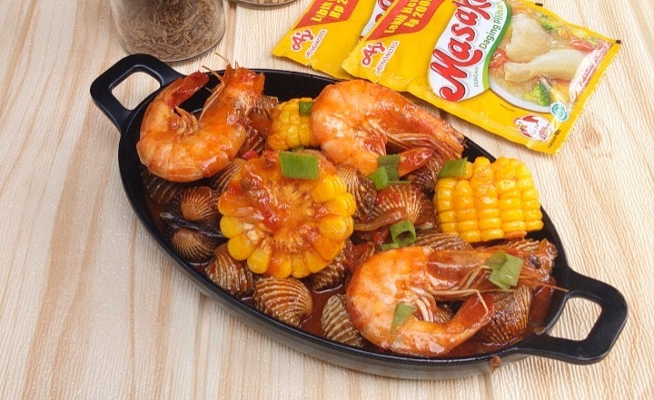 Seafood Saus Padang