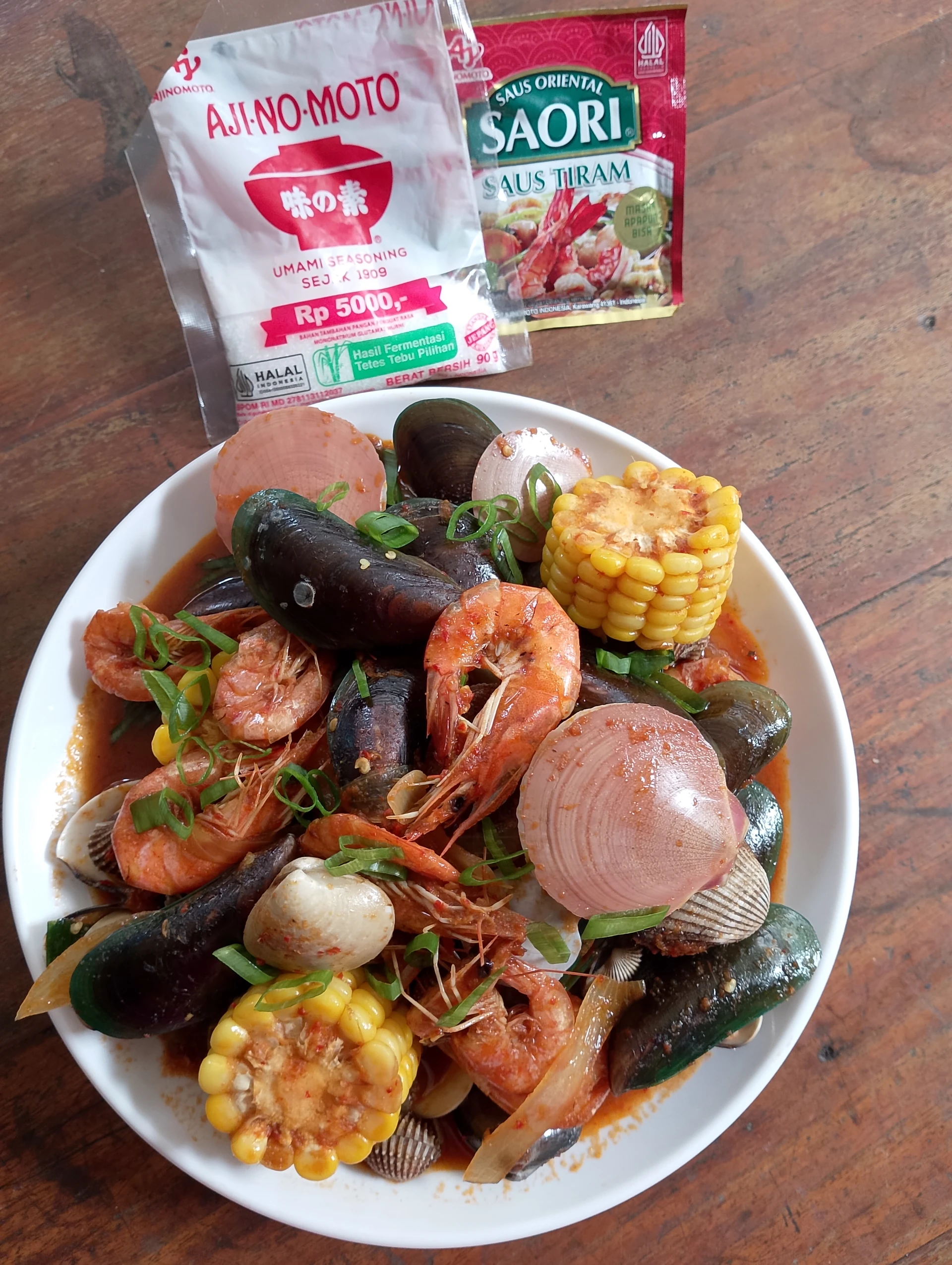 Seafood Saus Padang