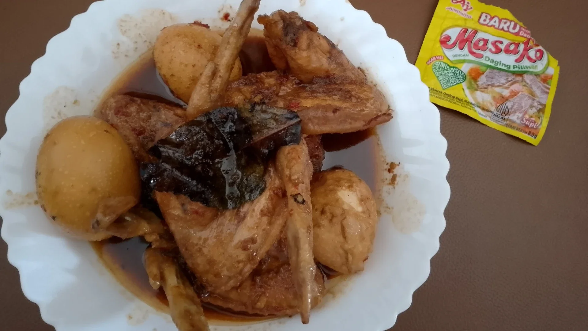 Semur Ayam Telur ala Masako
