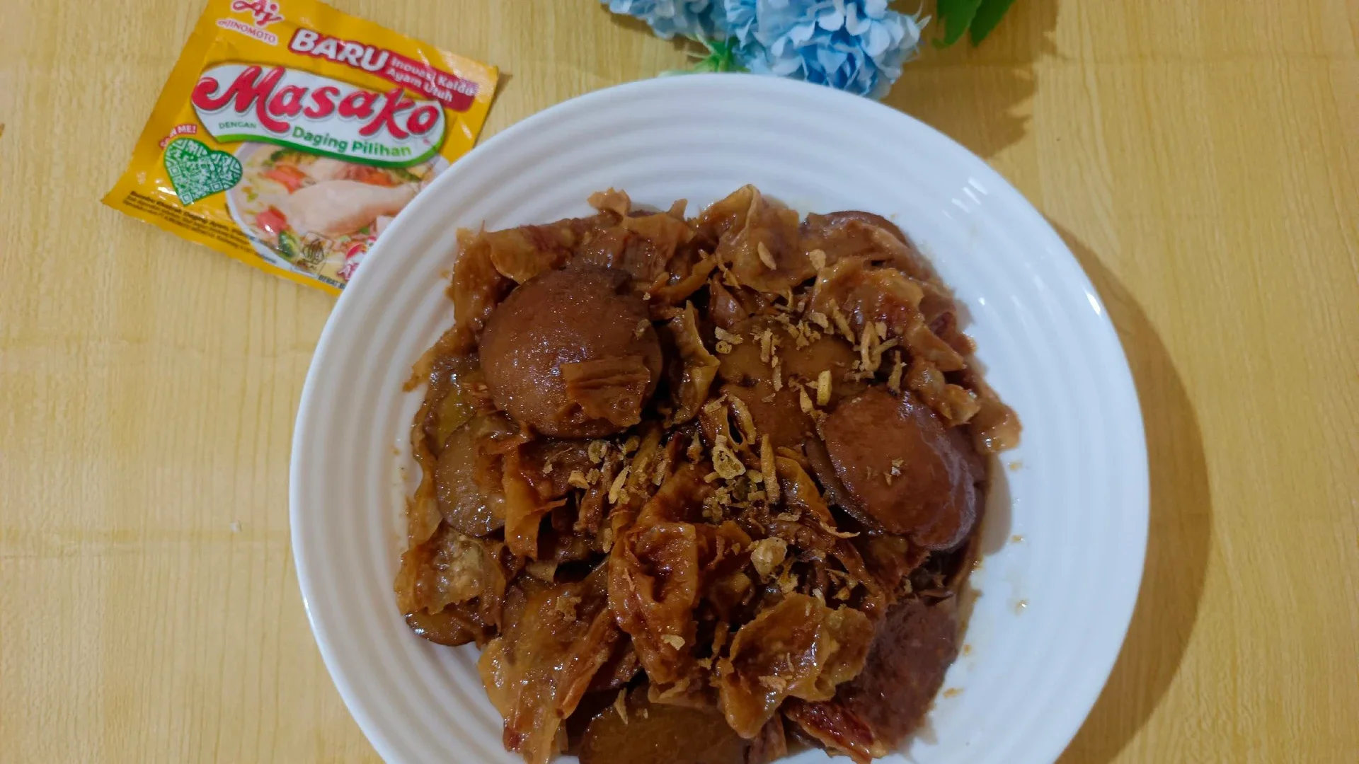 Semur Jengkol Kembang Tahu