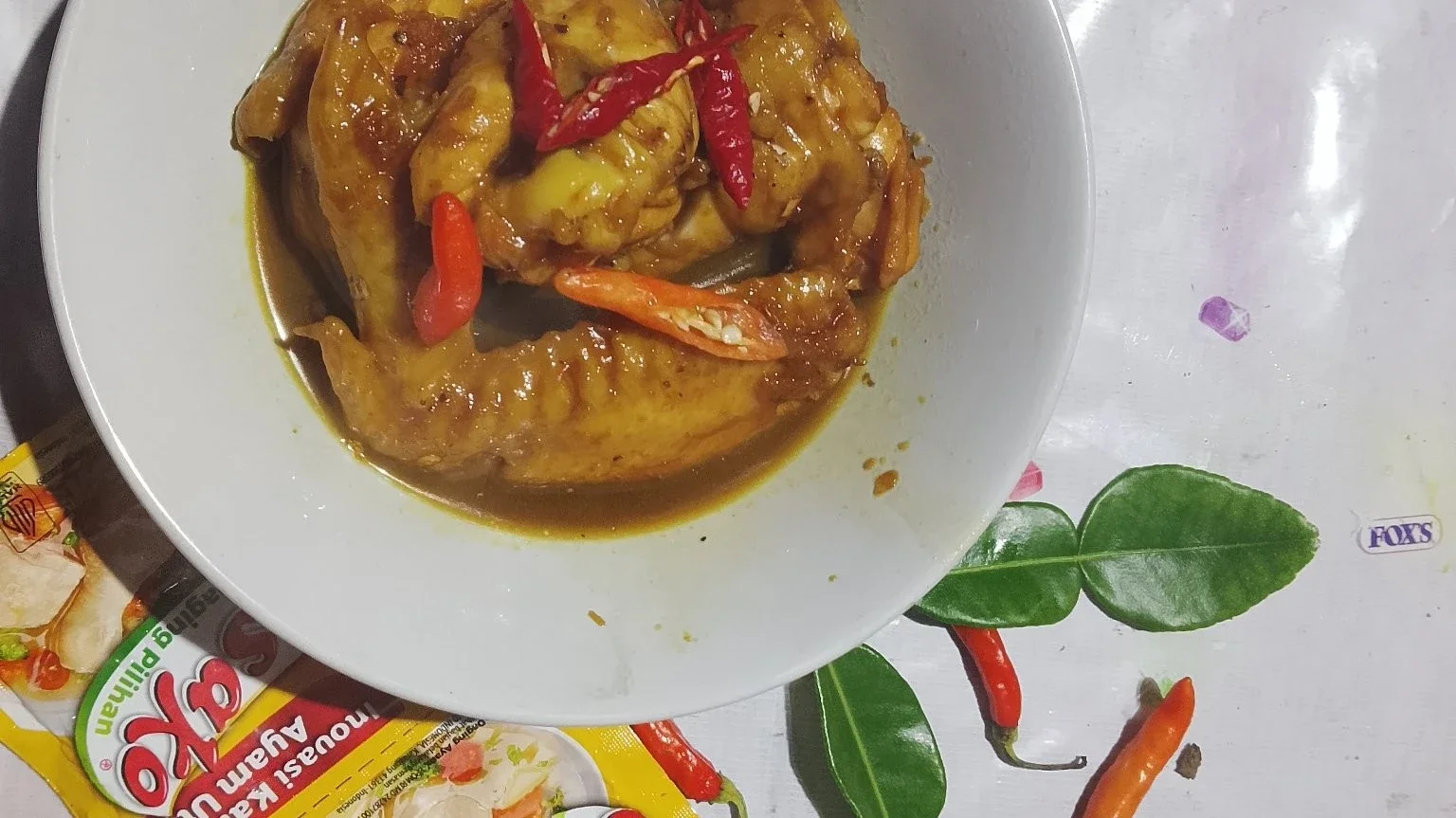 Semur sayap ayam MASAKO