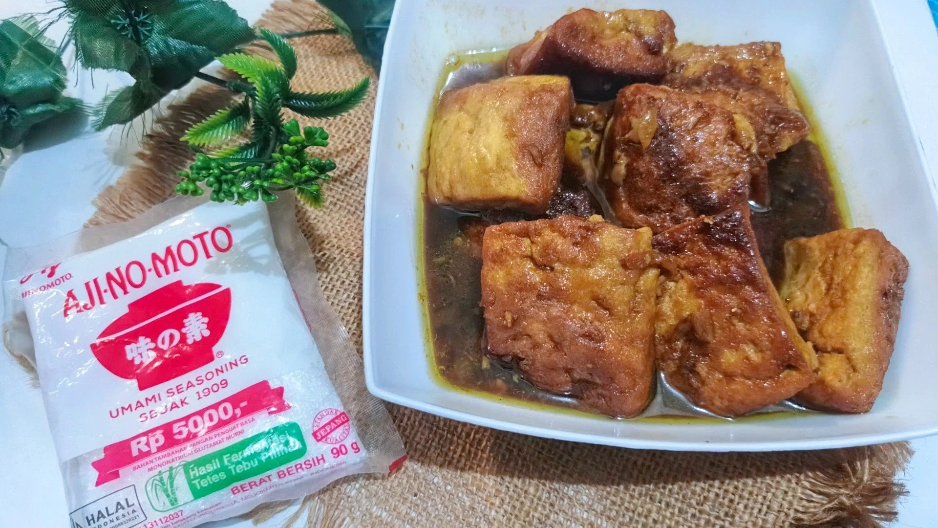 Semur tahu Ajinomoto 