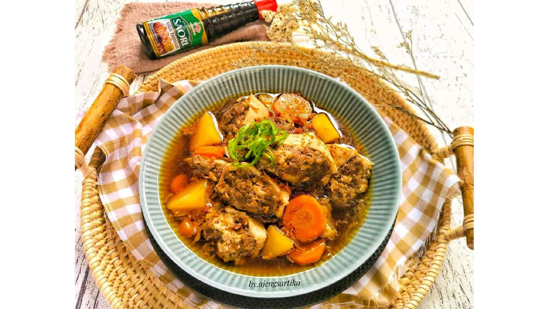Semur Tahu Daging Teriyaki 