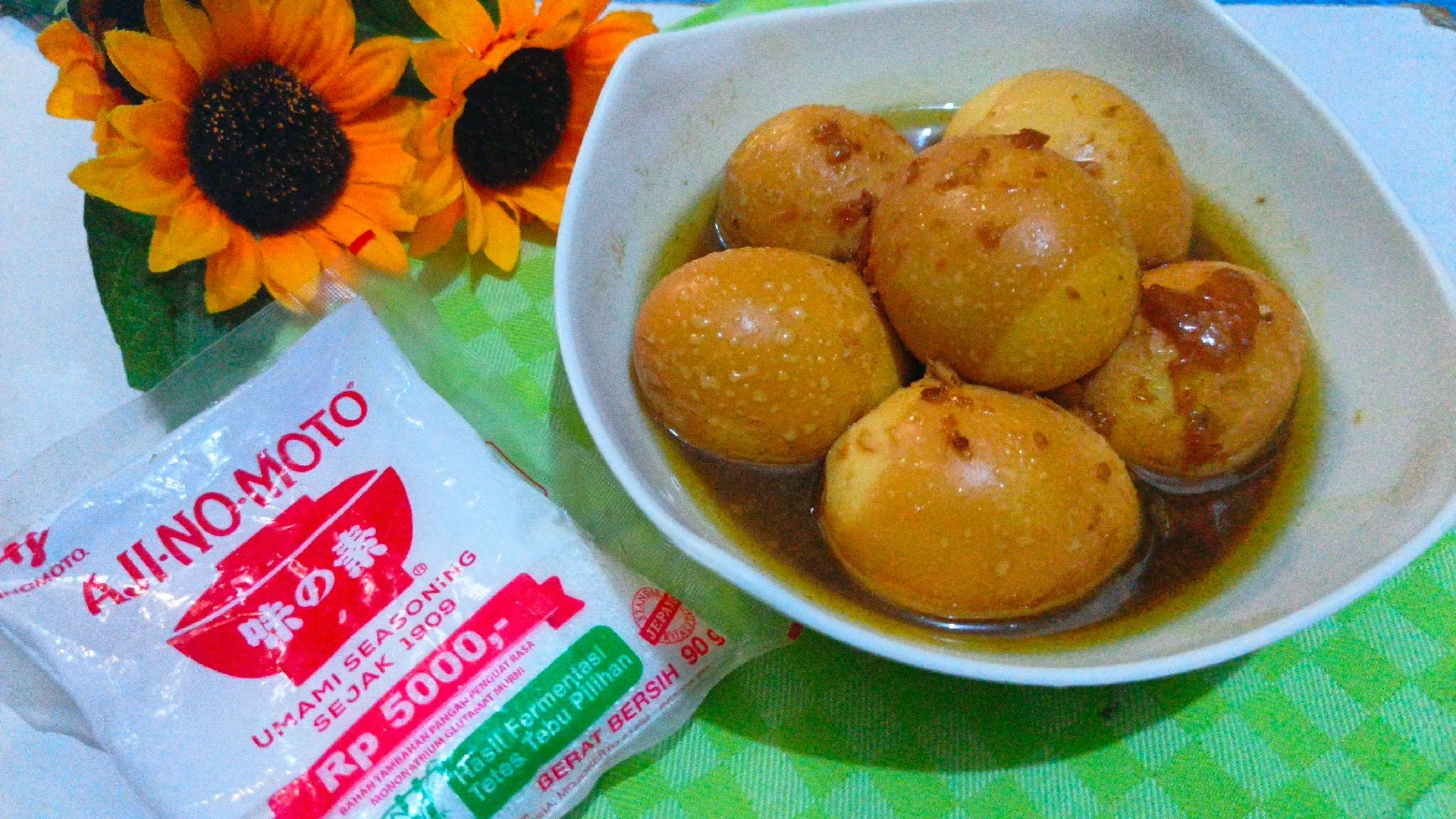 Semur telur ala ajinomoto 