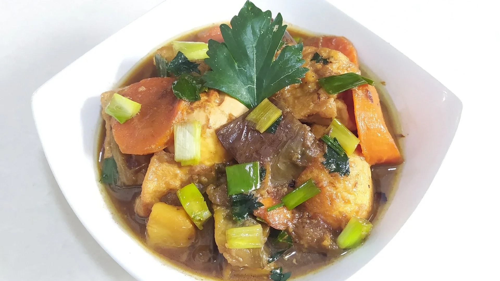 Semur Telur Tahu Terong Kentang Wortel