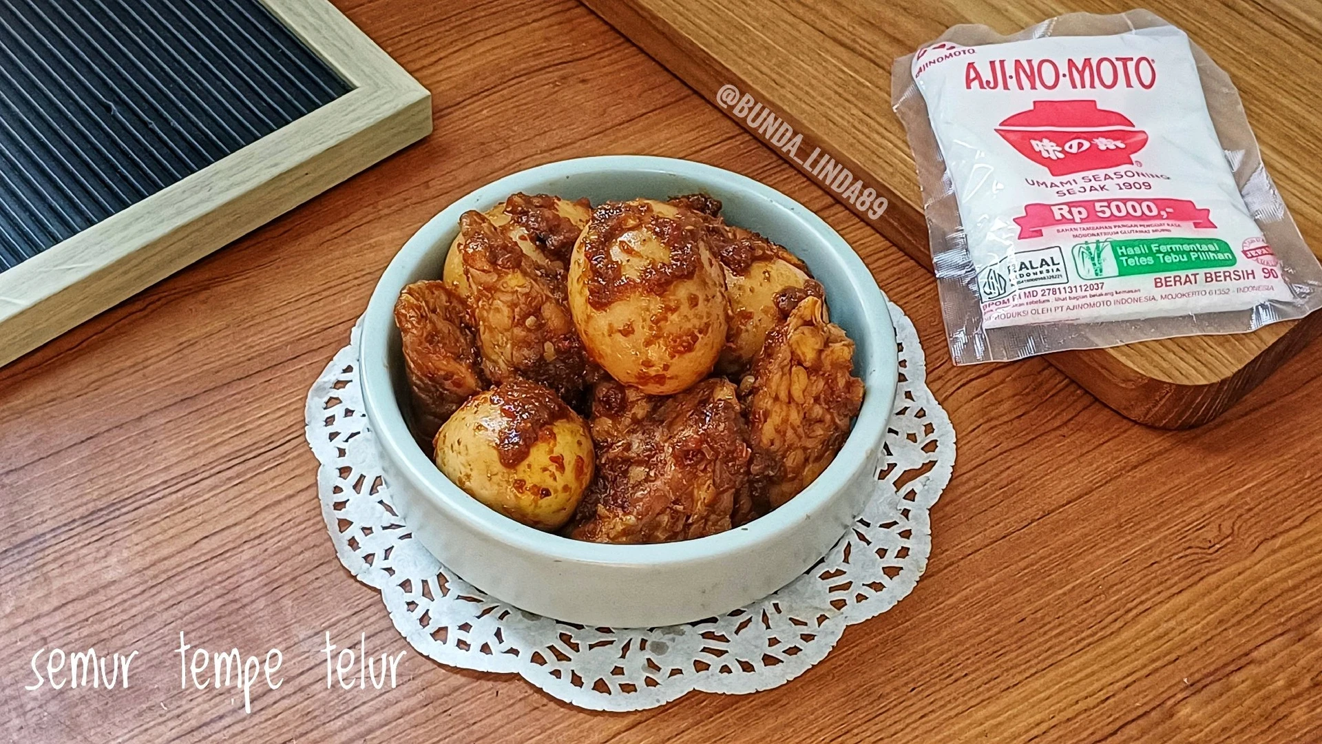 Semur Tempe Telur #WeeklyMissionUmamichi