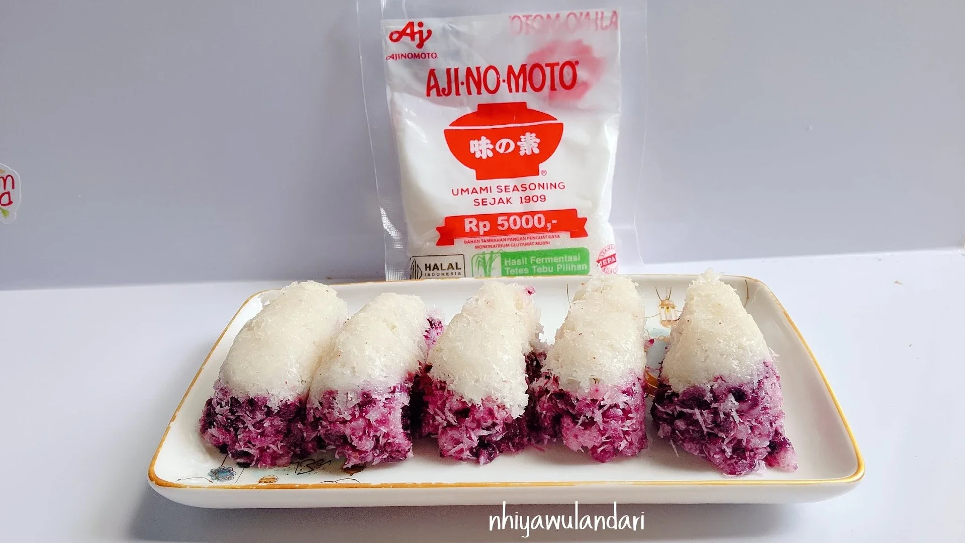Sengkulun tepung ketan ala Ajinomoto 