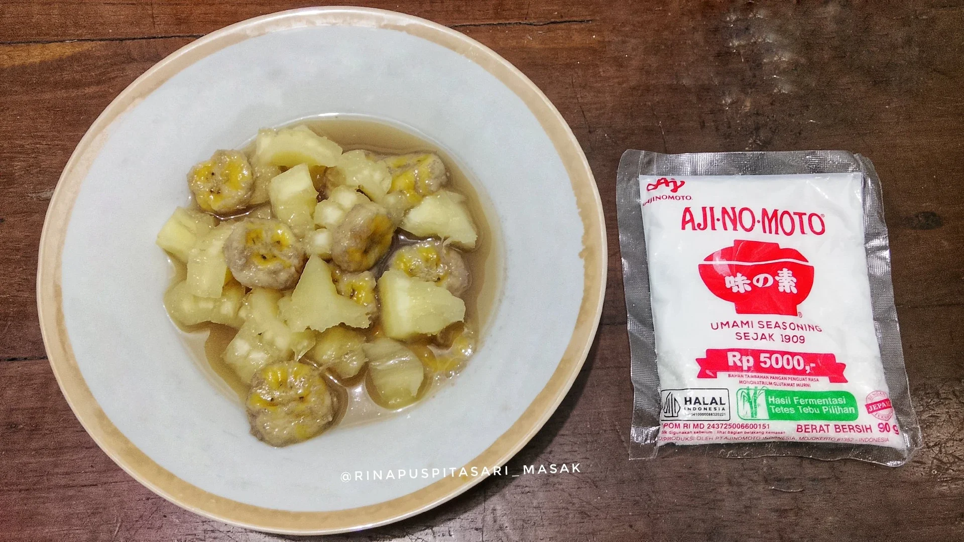 Setup Singkong Pisang ala AJI-NO-MOTO®