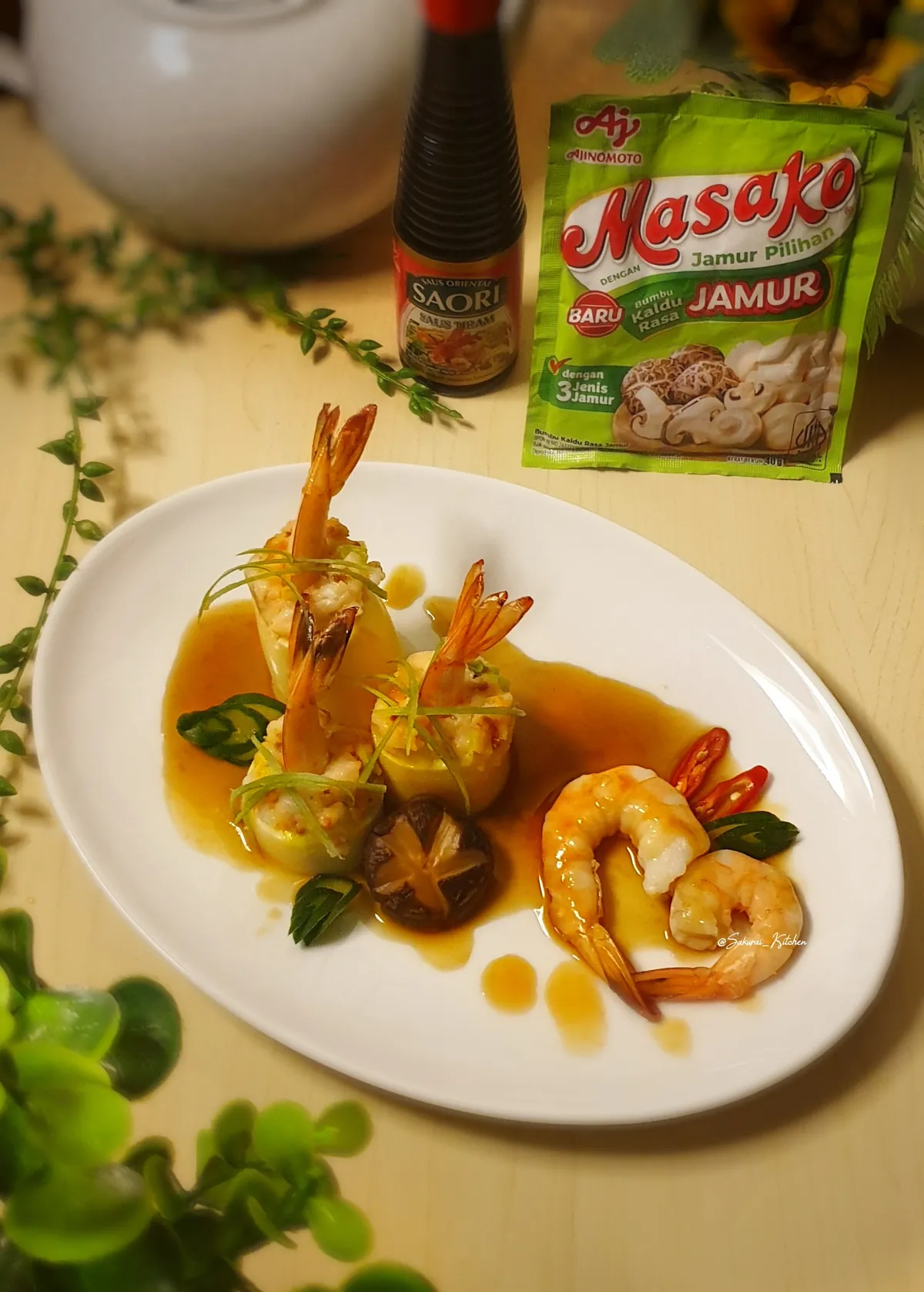 SHRIMP STEAM TOFU  ala Chef Devy