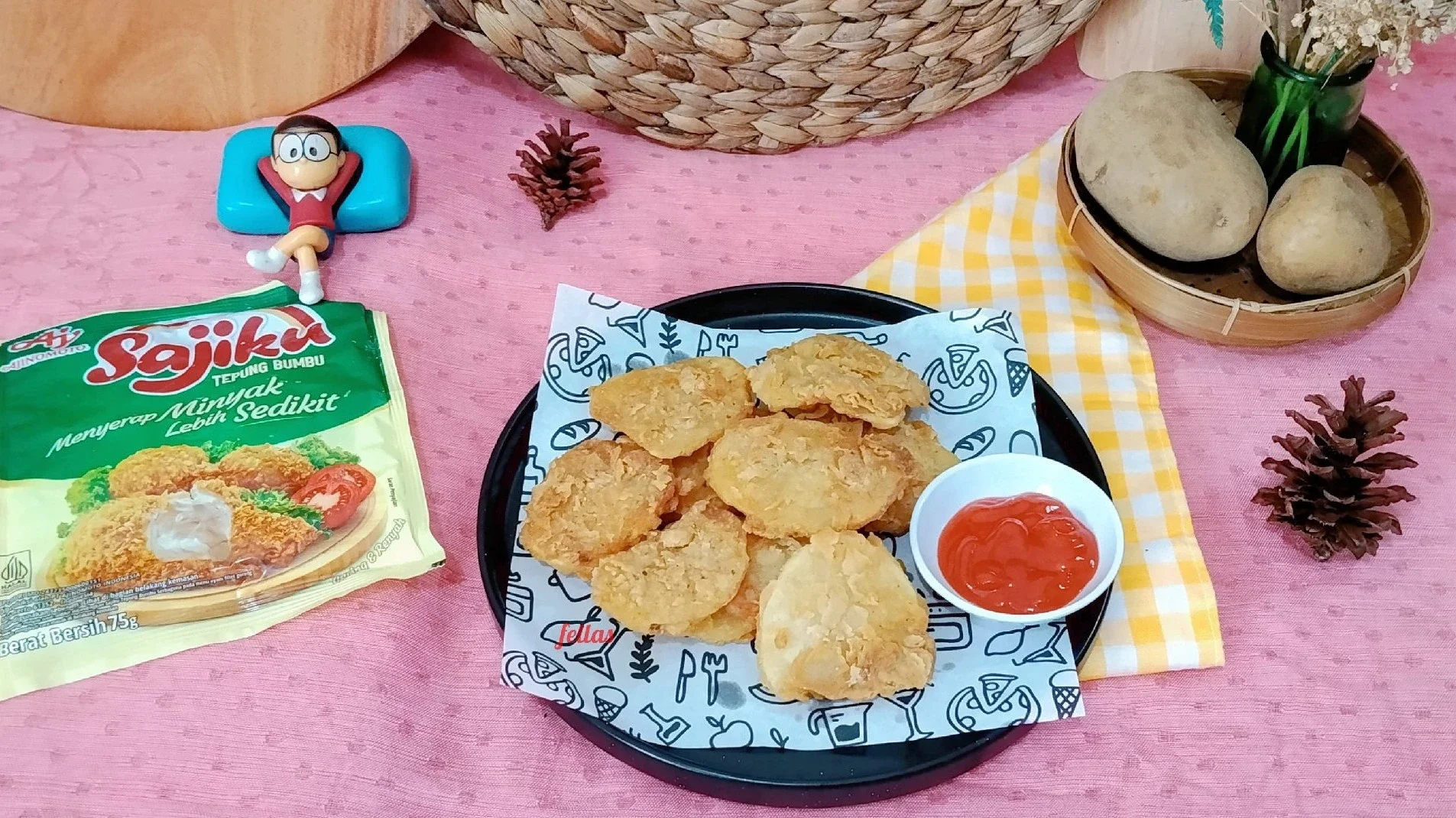 Simple Crispy Potato (#SajikuLezatMeresapSampaiDalam)