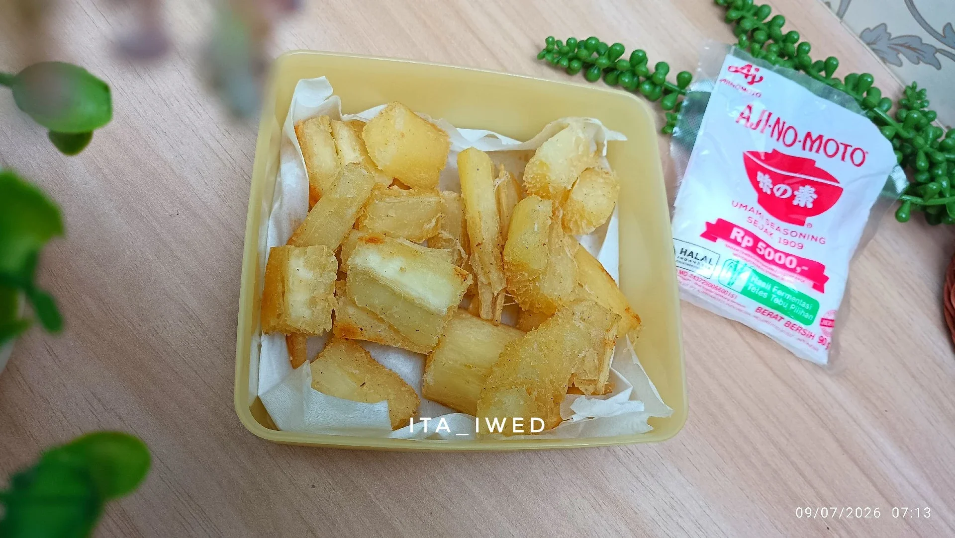 SINGKONG GORENG AJINOMOTO