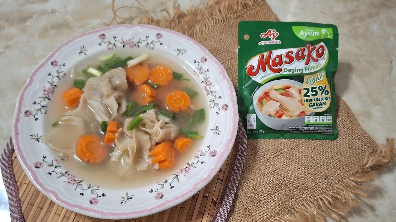 Siomay Ayam Kuah ala Masako