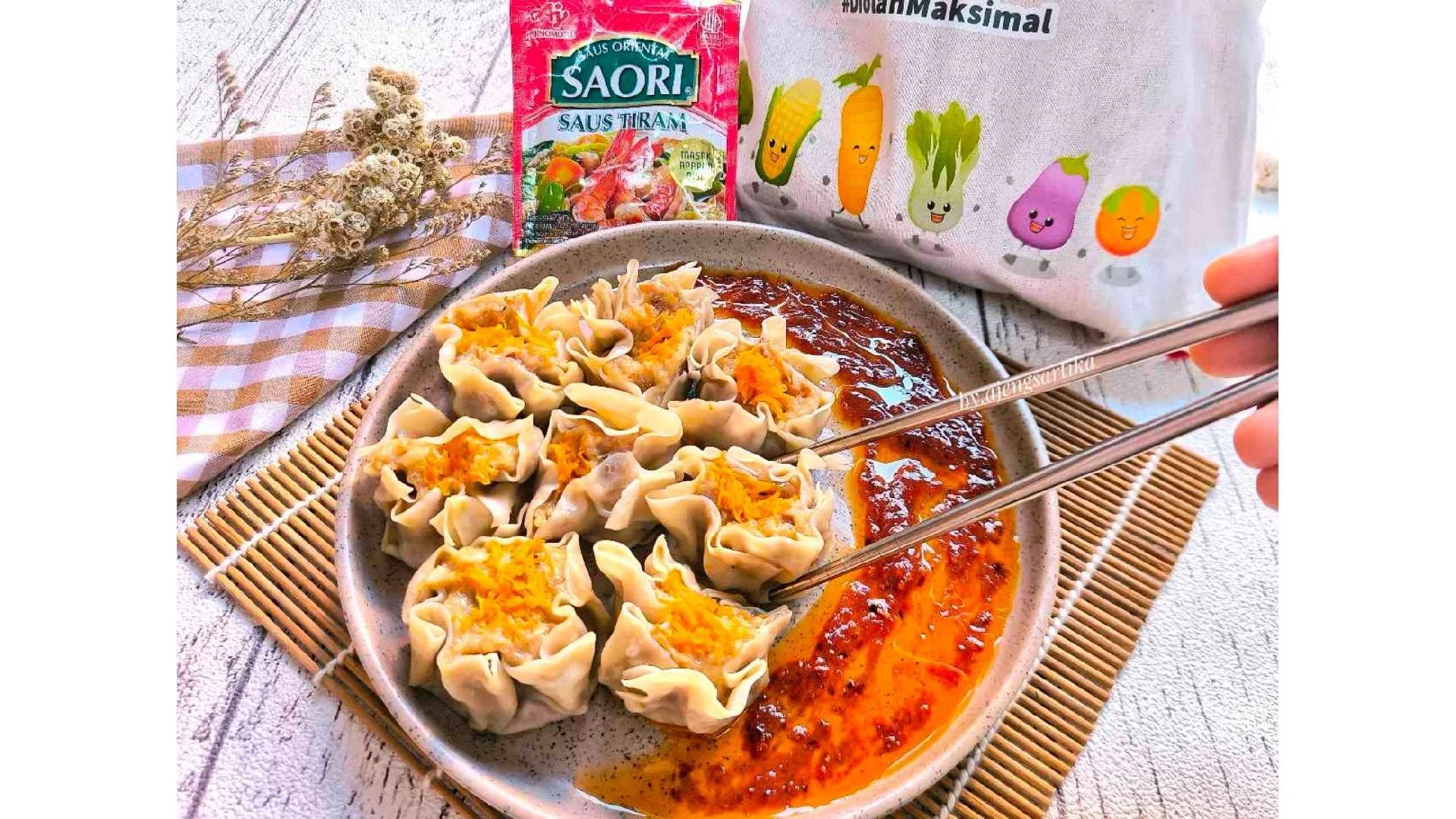 Siomay Ayam Udang ala Saori (TGTW)