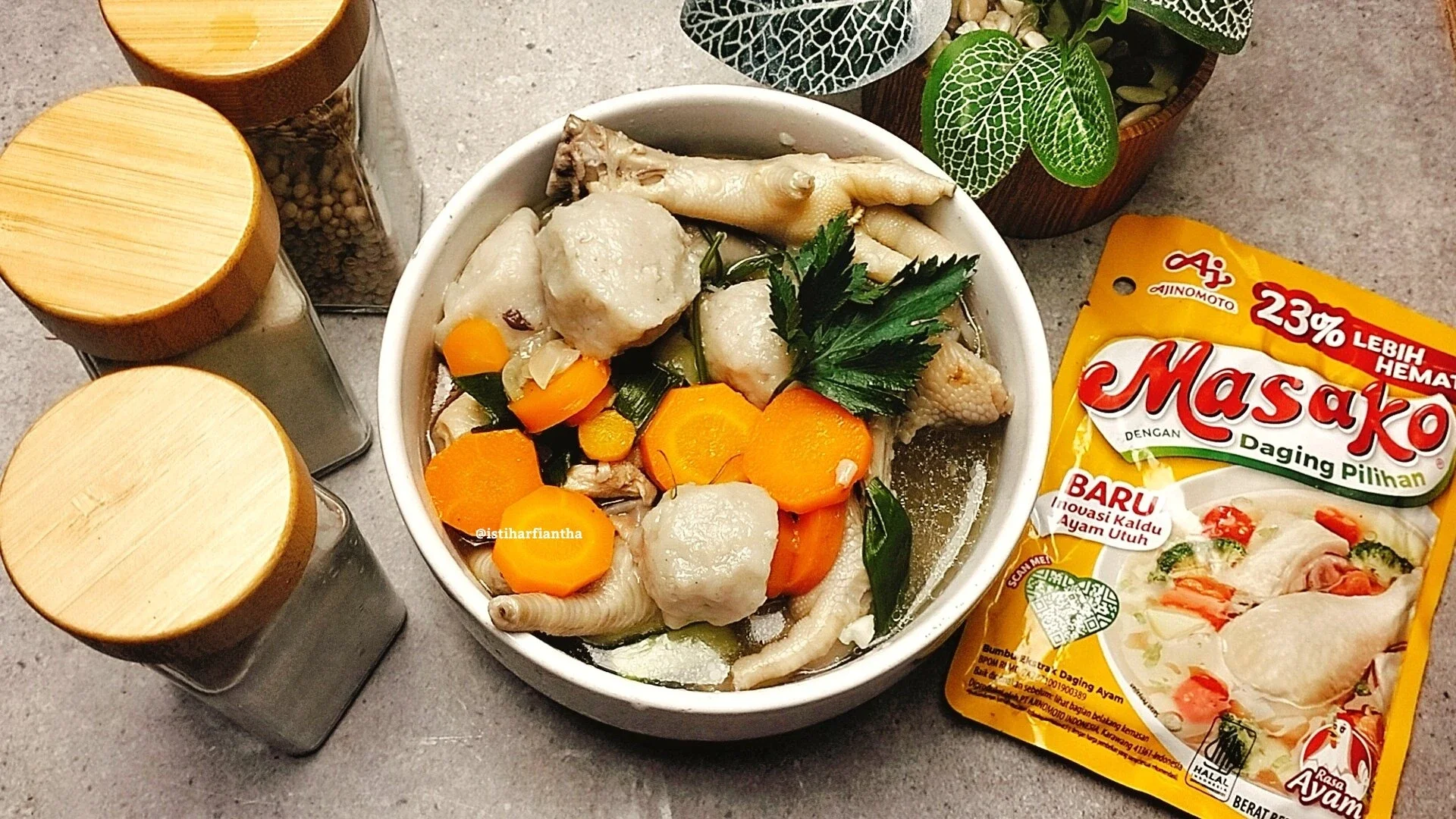 Sop Ceker Bakso ala MASAKO®