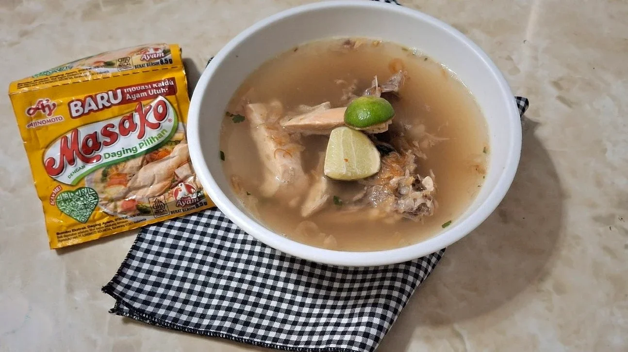 Sop Ayam Bawang ala Masako