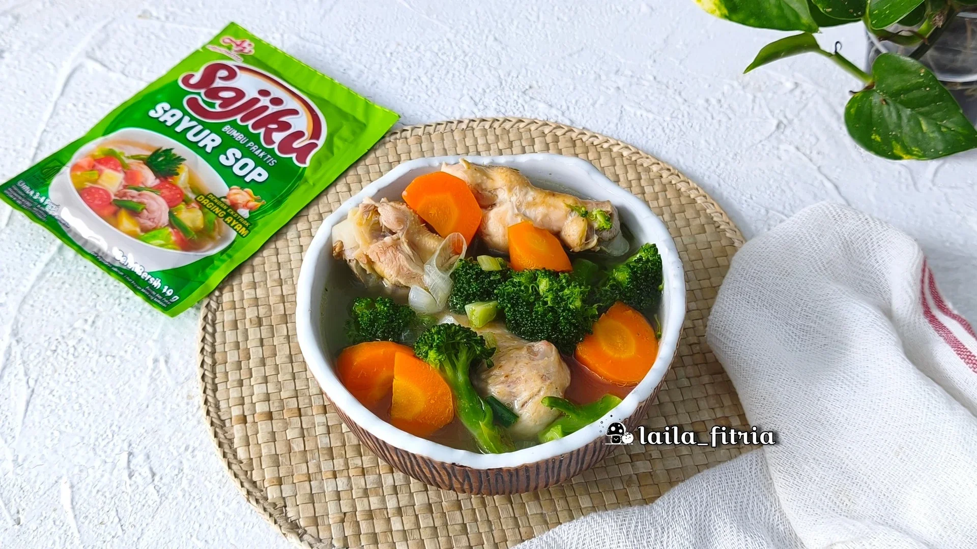 Sop Ayam Brokoli ala Sajiku