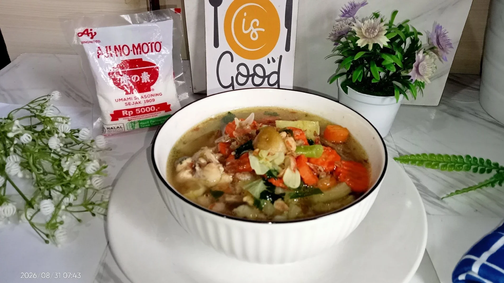 SOP Ayam Sayur ala Ajinomoto ®