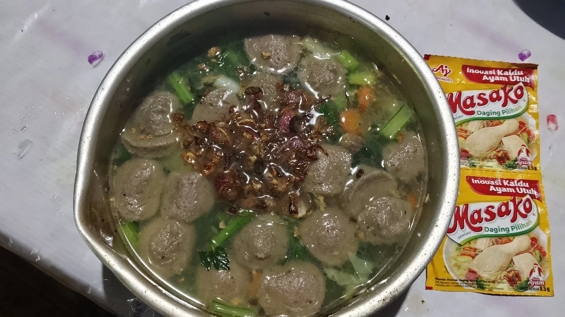 sop bakso kampung masako