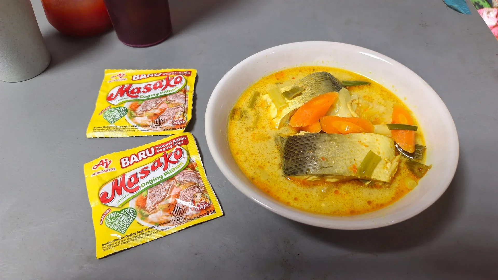 SOP Bandeng Kuah Kuning 