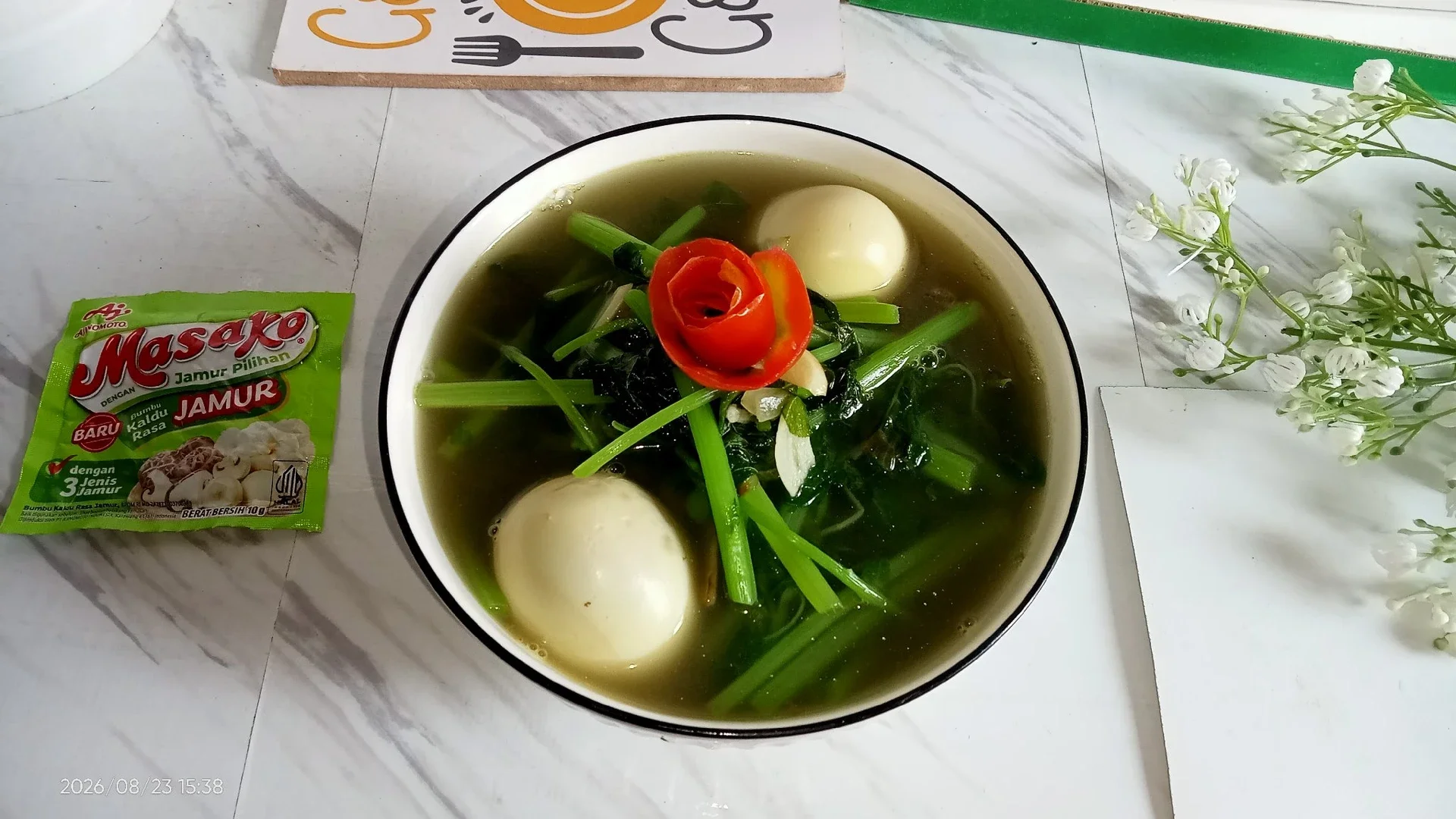 SOP Bayam Telur 