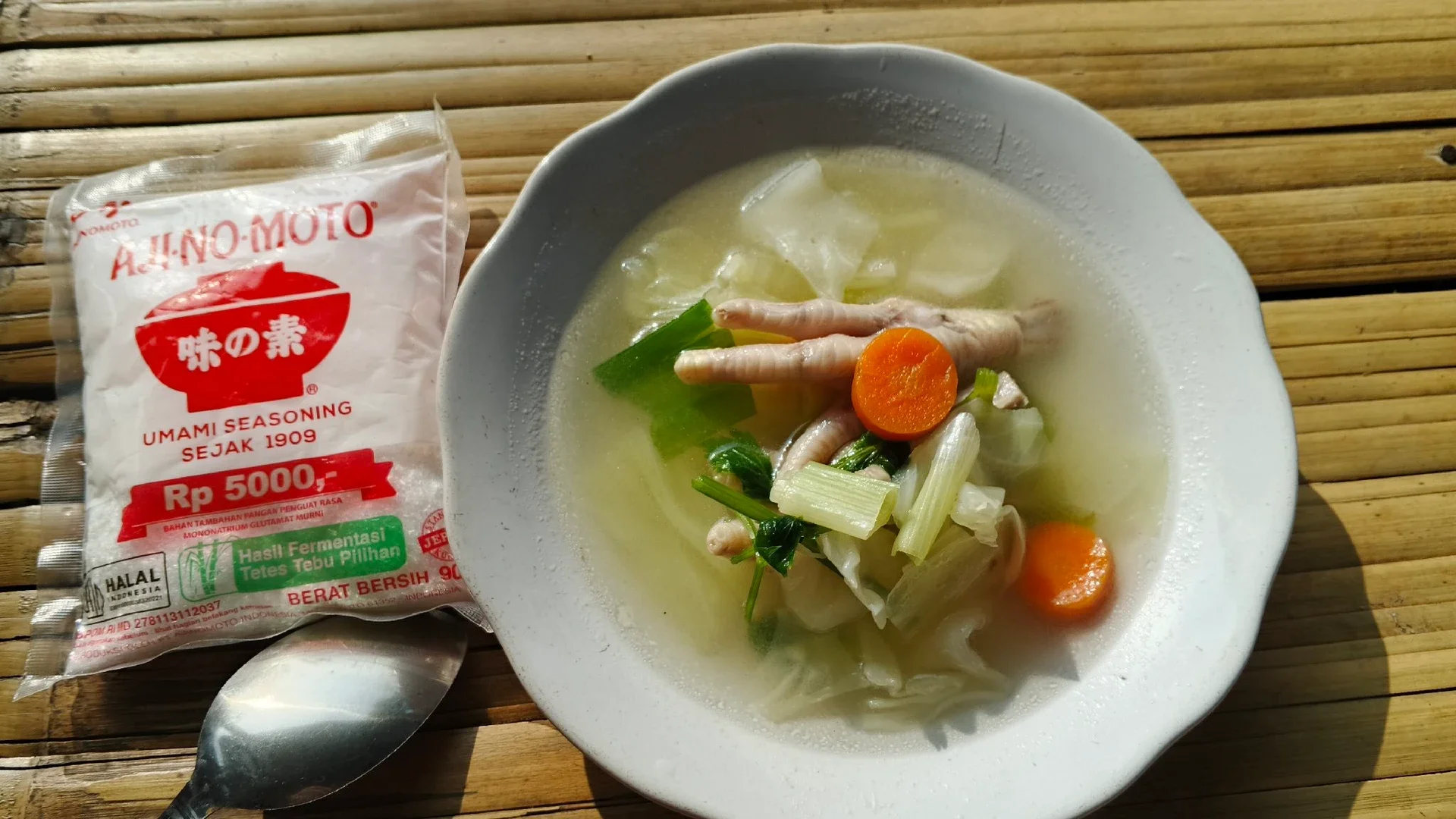 sop ceker ala Ajinomoto 