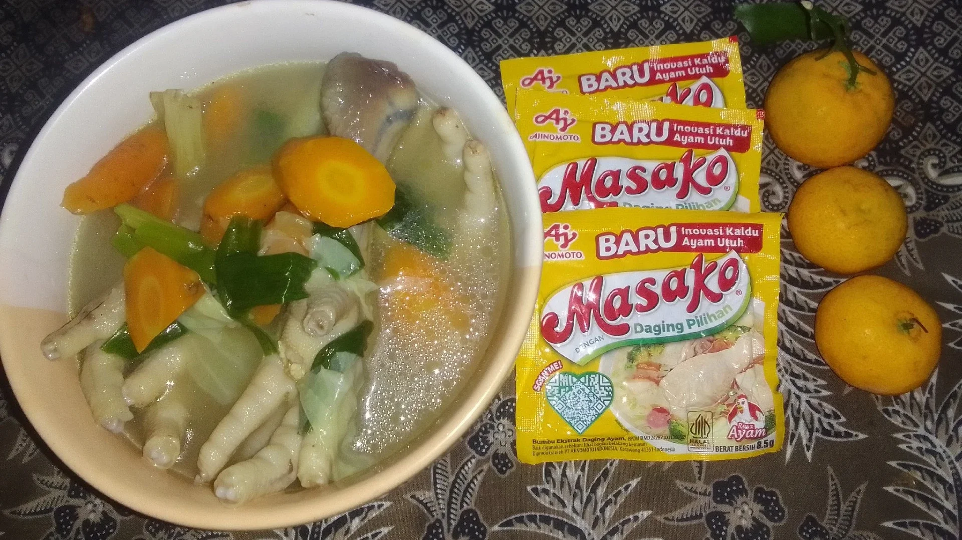 SOP ceker ayam ala masako