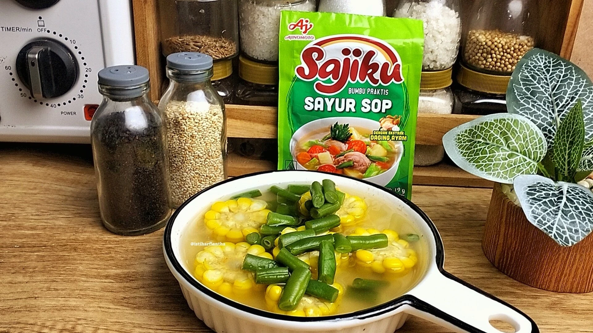 Sop Jagung Buncis ala SAJIKU®