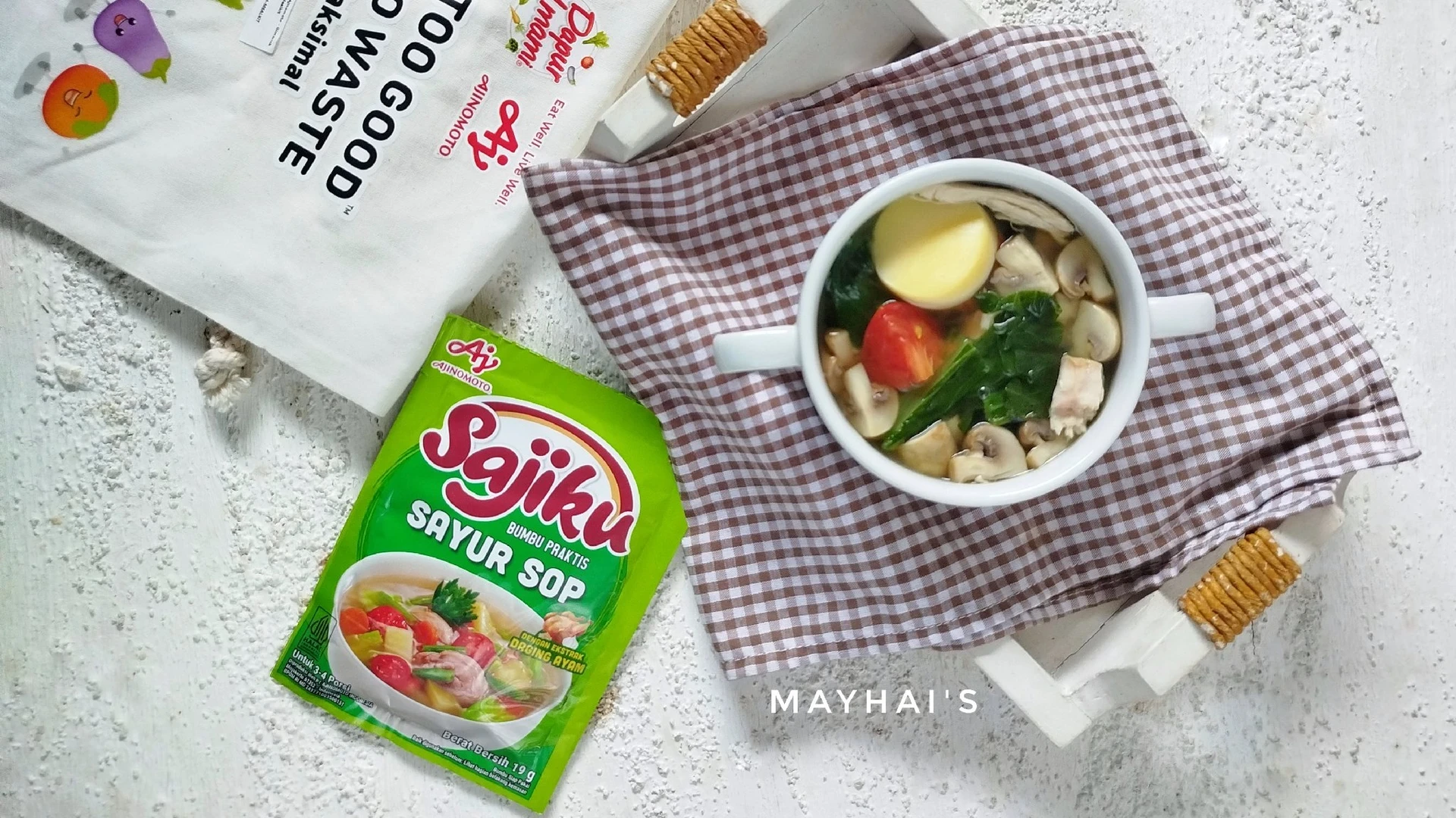 Sop Jamur Kancing ala Sajiku #7haridapurbijak