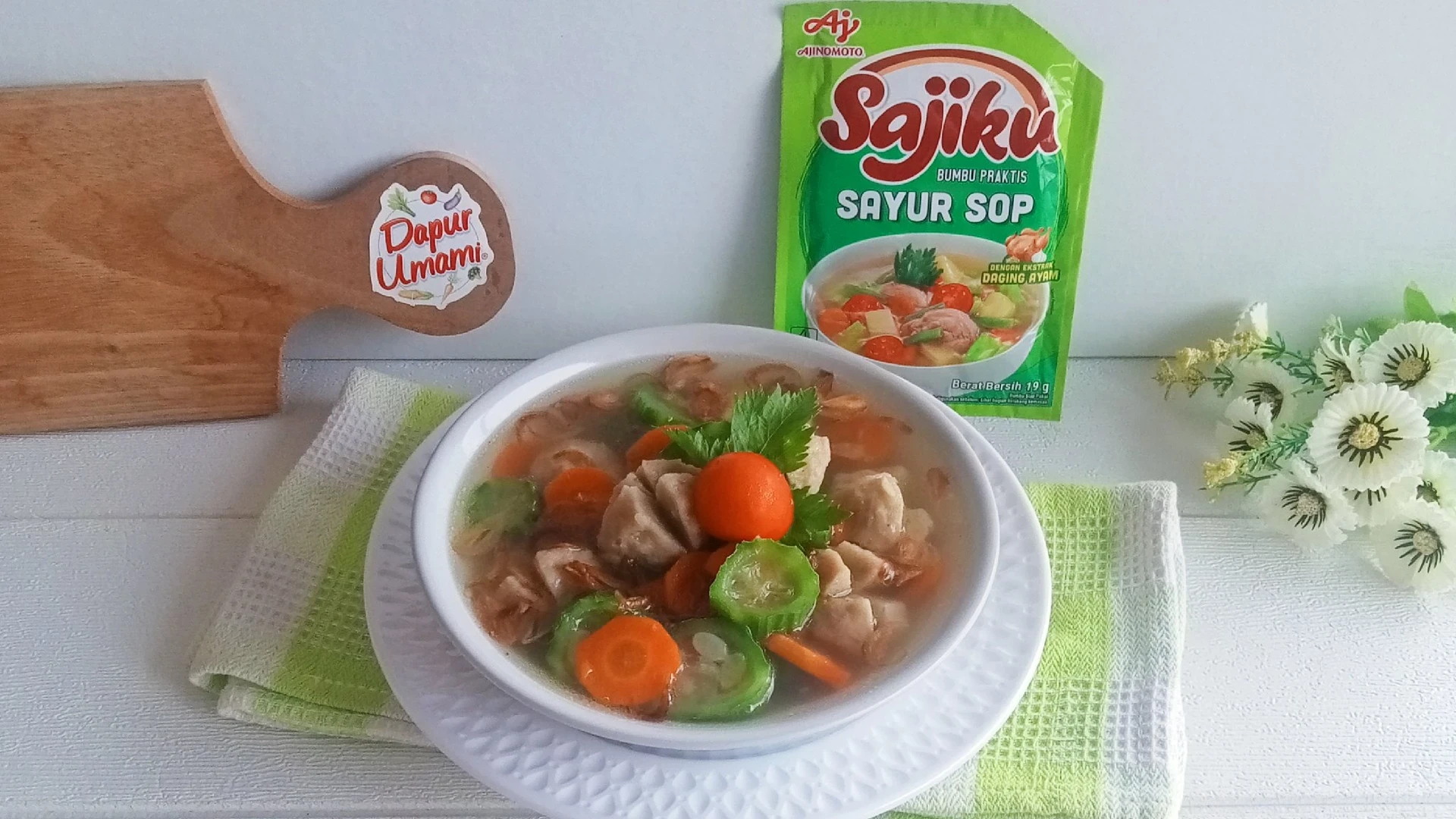 Sop Oyong Bakso. 