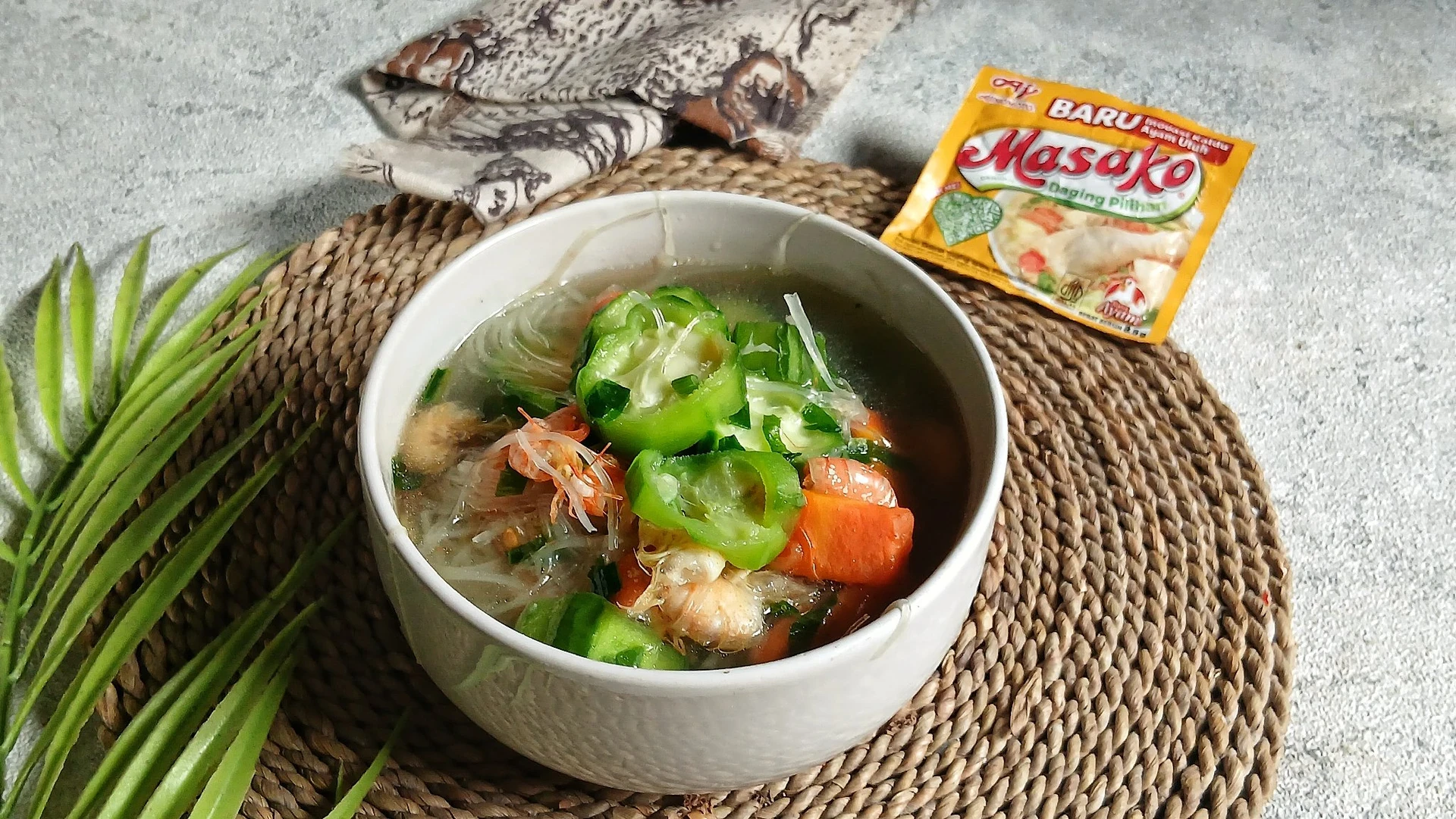 Sop Oyong Misoa Udang