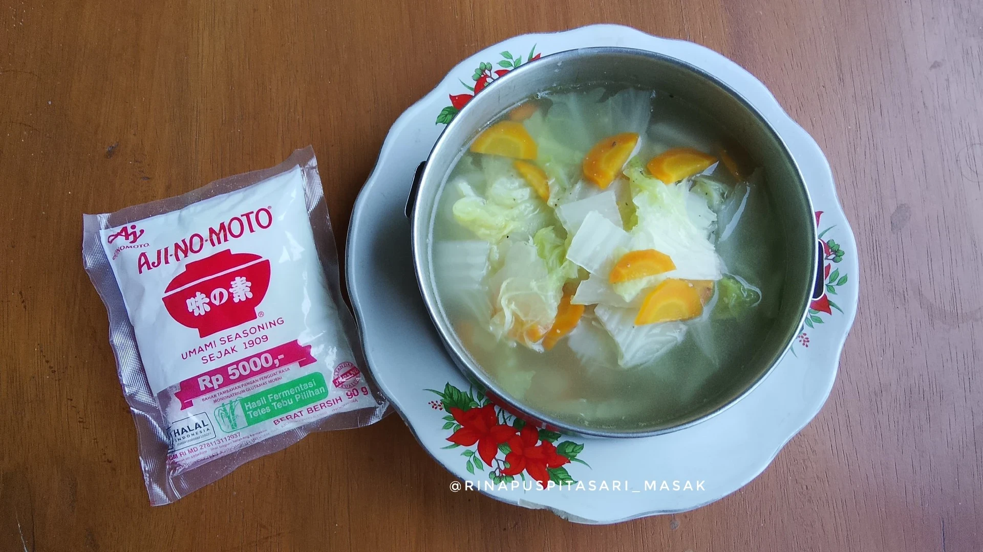 Sop Sawi Putih Wortel ala AJI-NO-MOTO®