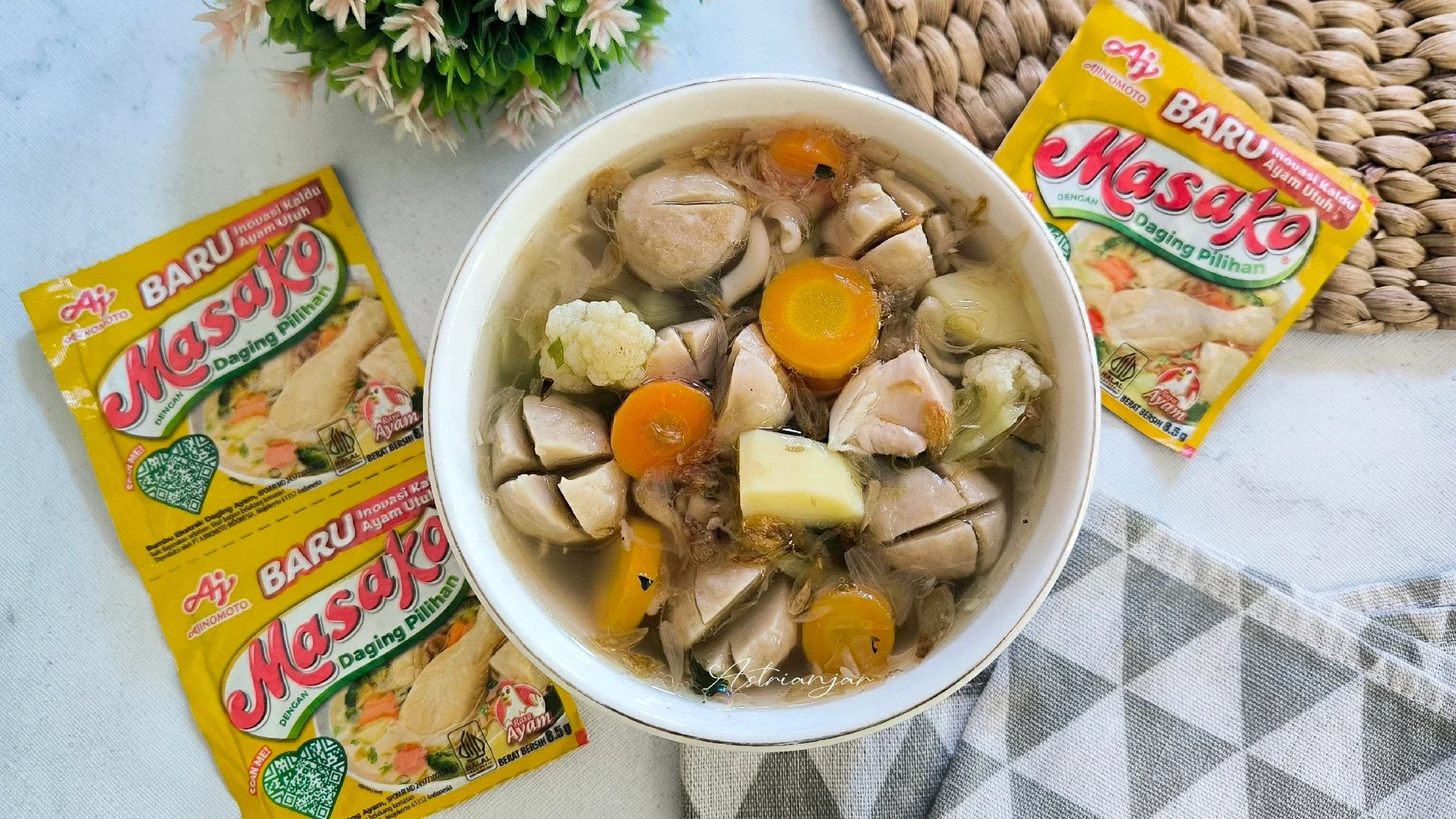Sop Sayur Ayam Bakso 