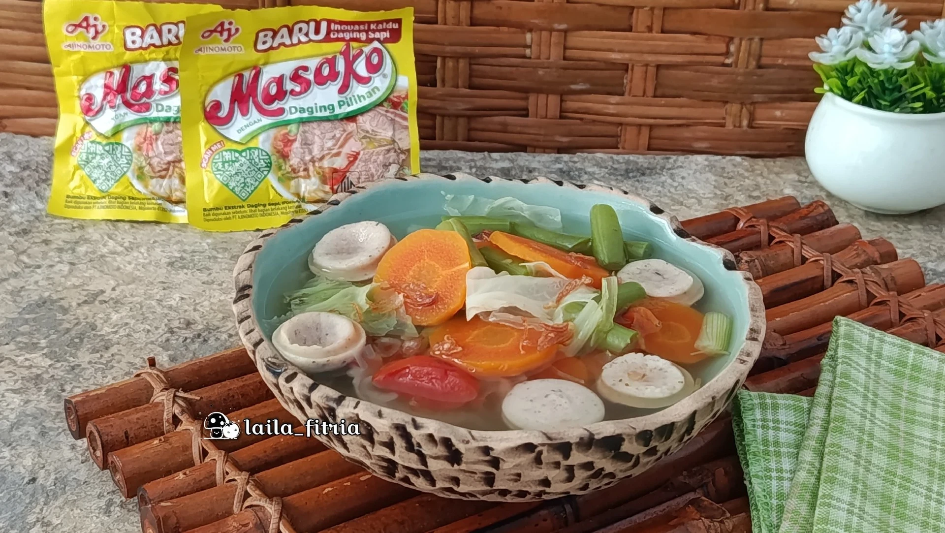 Sop Sayur Sosis Segar