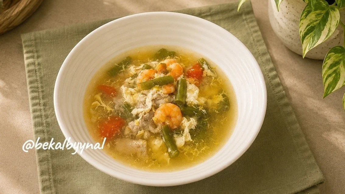 Sop Udang Ayam Orak Arik