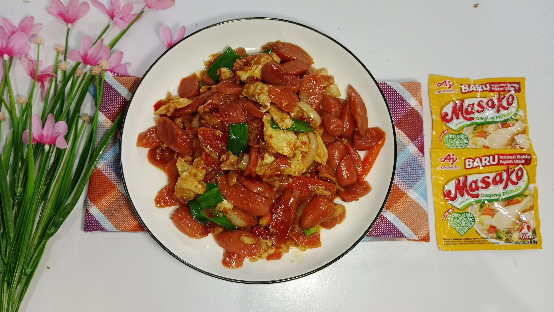 Sosis Telur Orak Arik