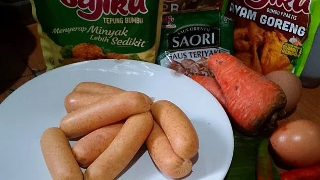 Sosis Wortel sajiku