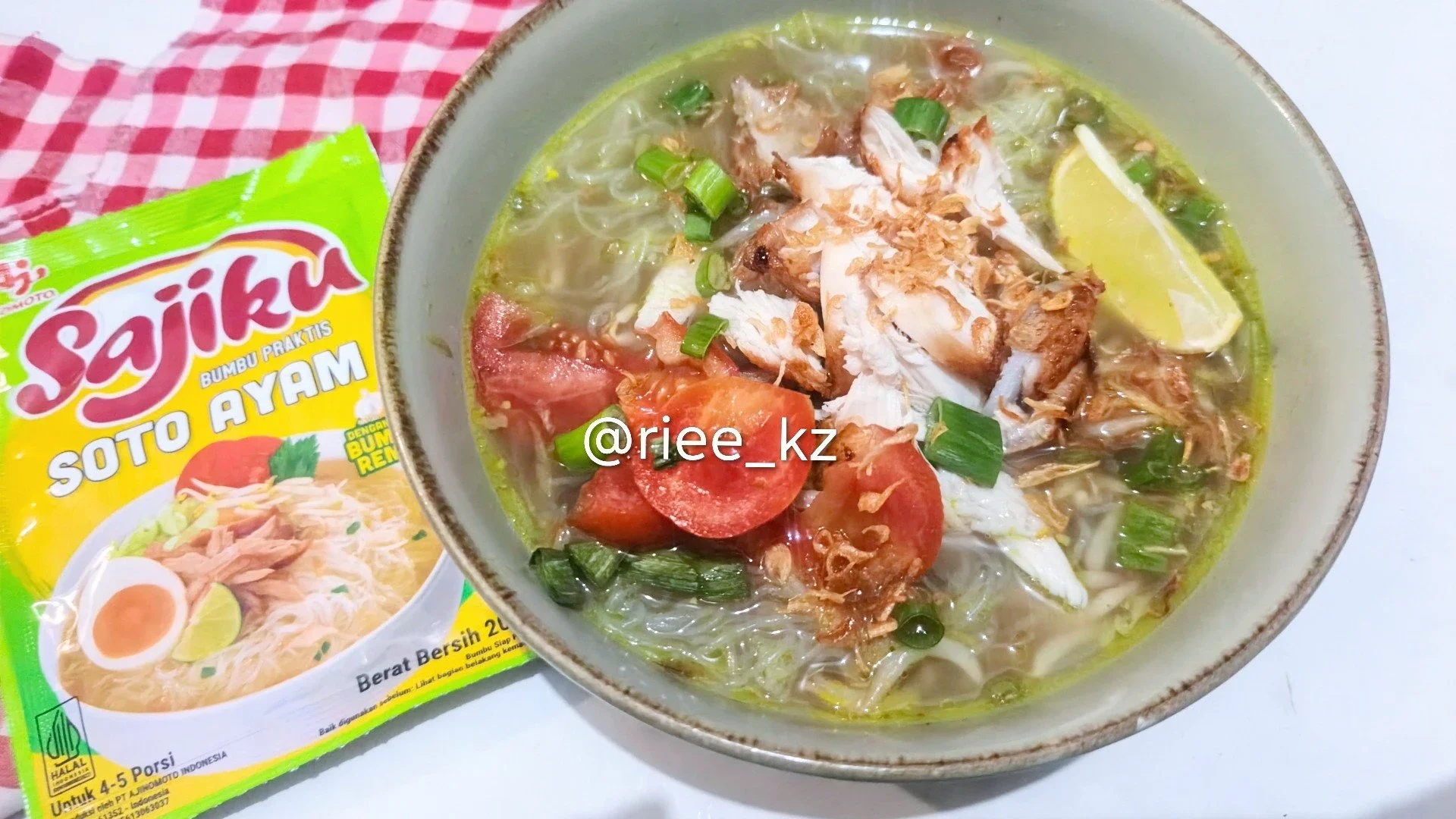 Soto ayam ala sajiku